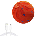 Smart Interactive Dog Toy Rechargeable Automatic  Rolling Pet Ball E-TPU Indestructible  for Medium & Large Aggressive Chewers