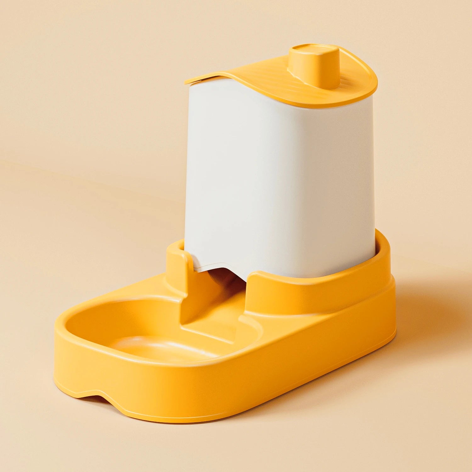 Water Fountain & Feeder Combo Circulating Flowing Water Pet Drinking Dispenser Multifunctional Pet Daily Supplies